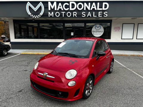 2012 FIAT 500 for sale at MacDonald Motor Sales in High Point NC