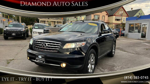 2008 Infiniti FX35 for sale at DIAMOND AUTO SALES LLC in Milwaukee WI