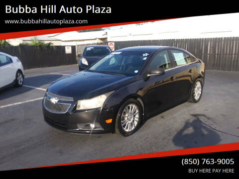 2012 Chevrolet Cruze for sale at Bubba Hill Auto Plaza in Panama City FL