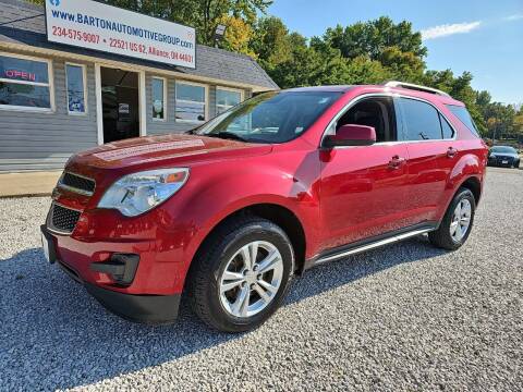 2015 Chevrolet Equinox for sale at BARTON AUTOMOTIVE GROUP LLC in Alliance OH