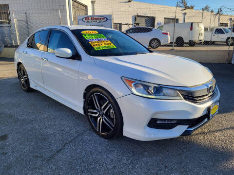 2016 Honda Accord for sale at El Guero Auto Sale in Hawthorne CA