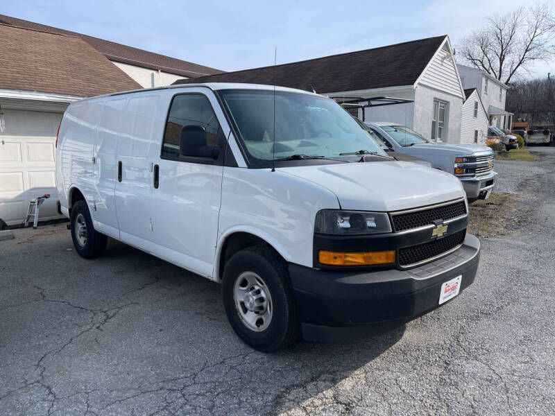 Used 2018 Chevrolet Express Cargo Work Van with VIN 1GCWGAFG3J1338570 for sale in Frazer, PA