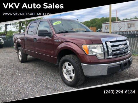 2009 Ford F-150 for sale at VKV Auto Sales in Laurel MD