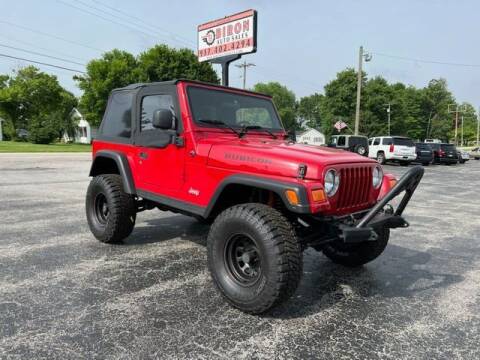 2003 Jeep Wrangler for sale at Biron Auto Sales LLC in Hillsboro OH