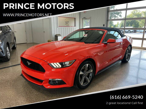 2016 Ford Mustang for sale at PRINCE MOTORS of Gun Lake in Wayland MI