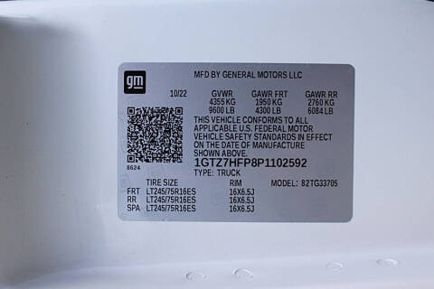 2023 GMC Savana 3500