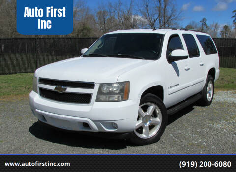 2007 Chevrolet Suburban for sale at Auto First Inc in Durham NC
