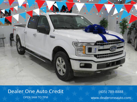 2018 Ford F-150 for sale at Dealer One Auto Credit in Oklahoma City OK