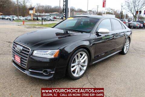 2016 Audi S8 plus for sale at Your Choice Autos - Elgin in Elgin IL