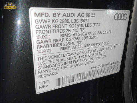 2023 Audi Q8 quattro Prestige 55 TFSI