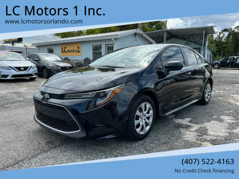 2020 Toyota Corolla for sale at LC Motors 1 Inc. in Orlando FL