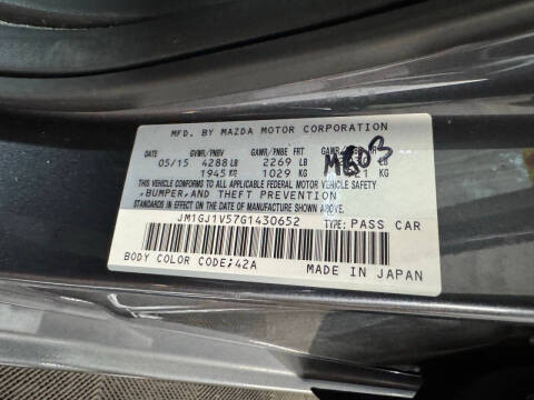 2016 Mazda MAZDA6 i Touring