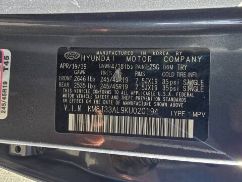 2019 Hyundai Tucson Limited