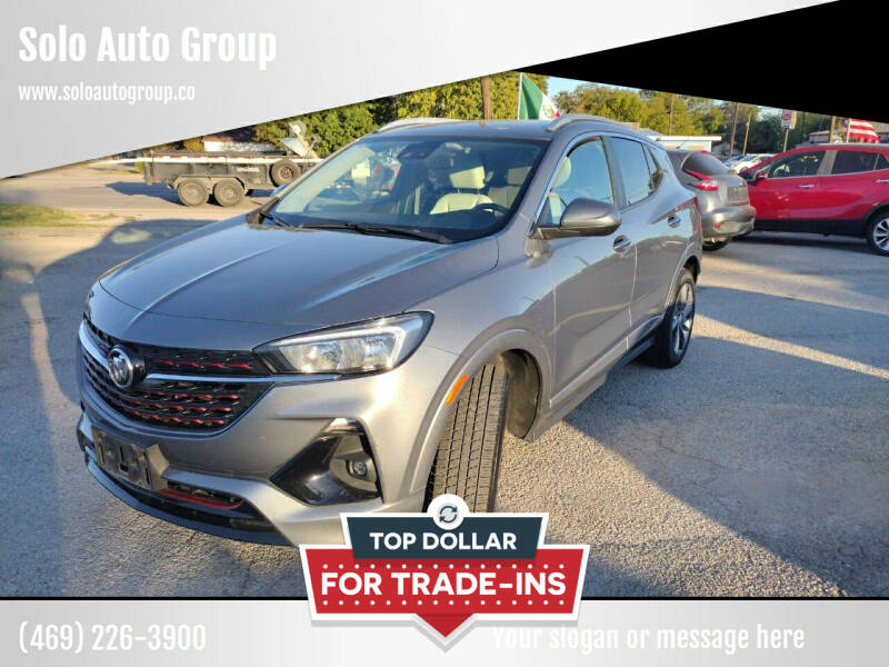 2021 Buick Encore GX for sale at SOLOAUTOGROUP in Mckinney TX