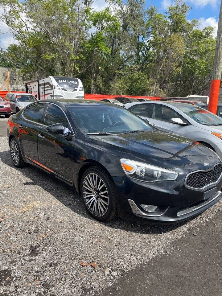 2014 Kia Cadenza for sale at PLANTATION MOTORS in Tampa, FL