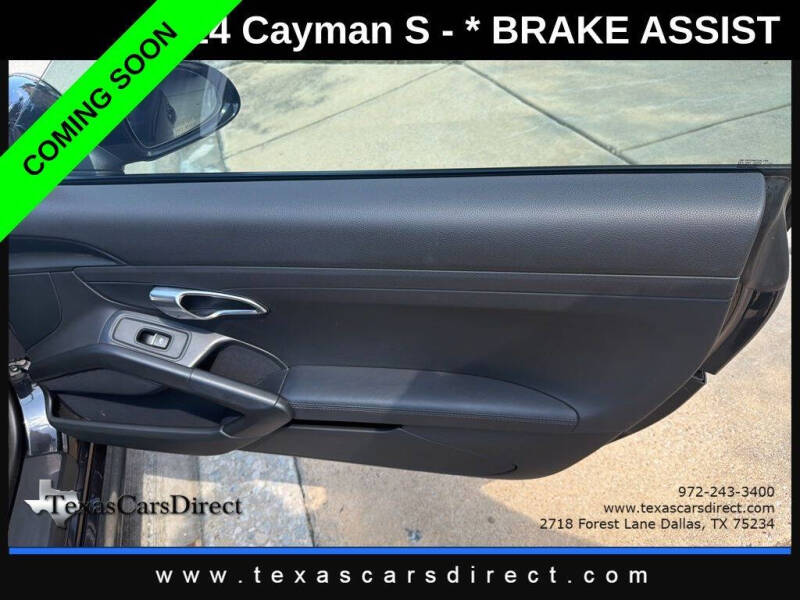 2014 Porsche Cayman S