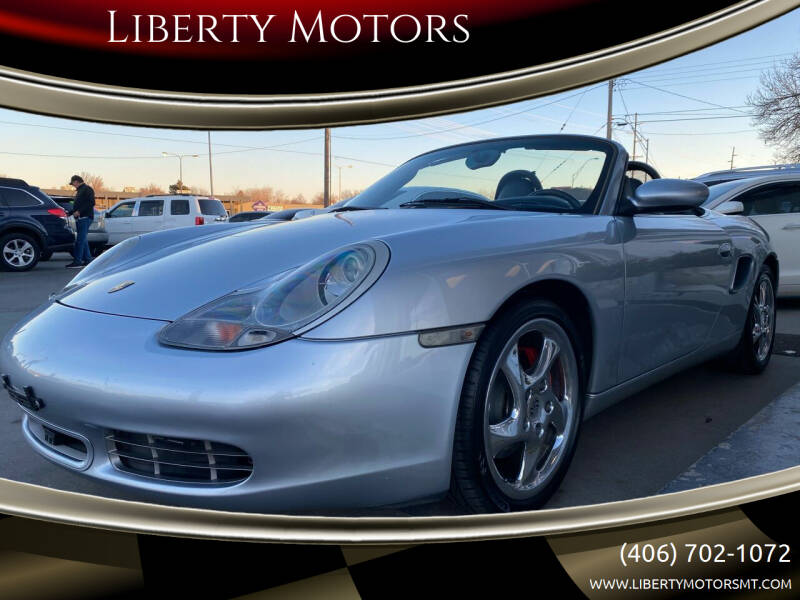 2002 Porsche Boxster for sale at Liberty Motors in Billings MT
