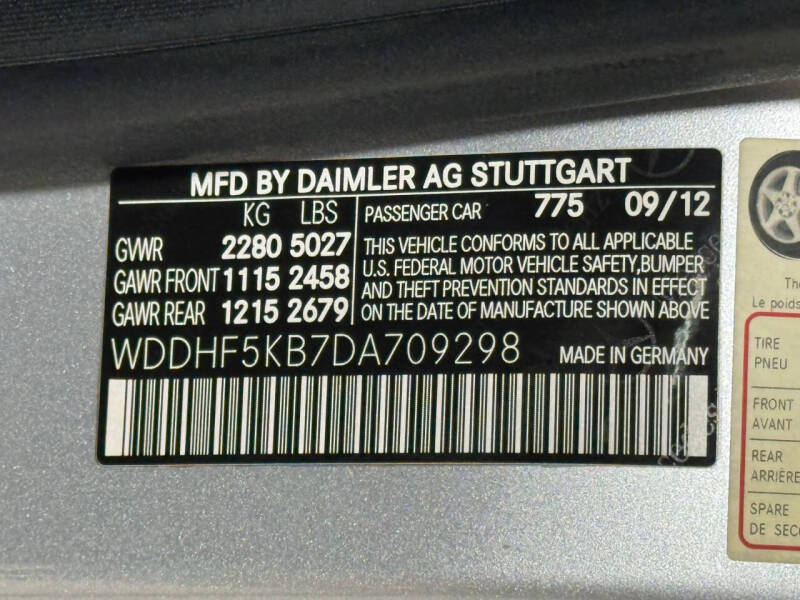 2013 Mercedes-Benz E-Class