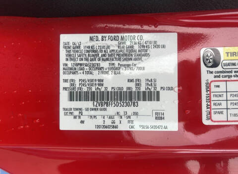 2013 Ford Mustang GT Premium