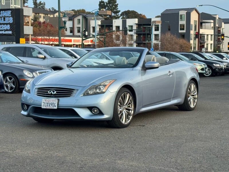 2012 Infiniti G37 Convertible for sale at FrontLine Auto Sales in Hayward CA