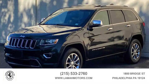2014 Jeep Grand Cherokee for sale at LAMAH MOTORS INC in Philadelphia PA