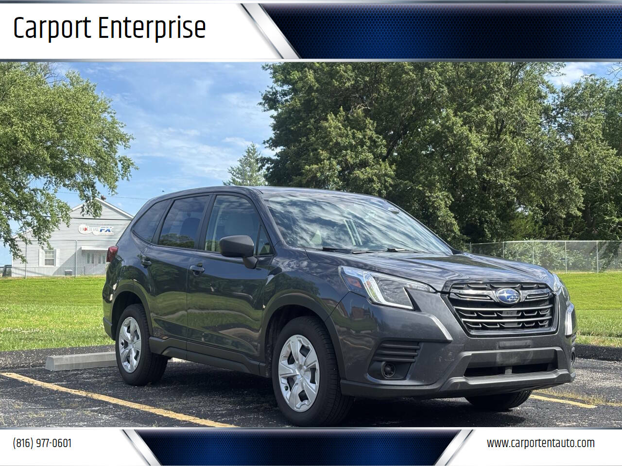 Gray 2024 Subaru Forester Base AWD Base 4dr Crossover 1