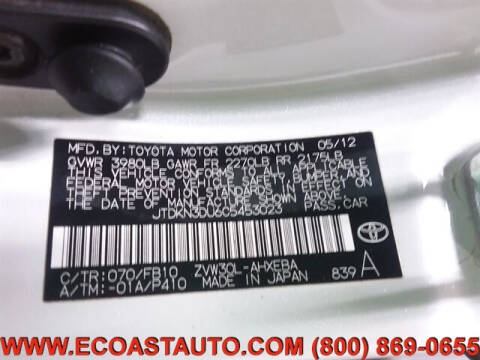 2012 Toyota Prius Two