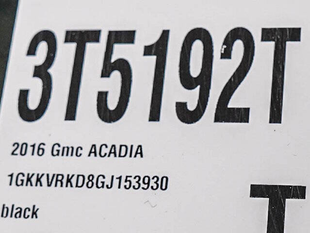 2016 GMC Acadia SLT-1