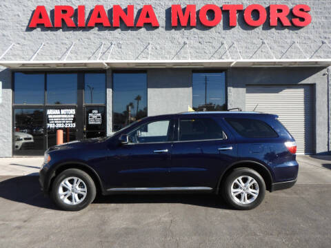 2013 Dodge Durango for sale at Ariana Motors LLC- Boulder highway in Las Vegas NV