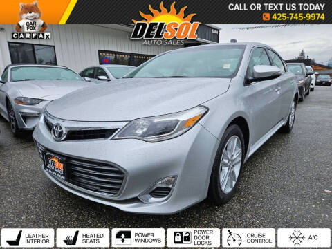 2013 Toyota Avalon for sale at Del Sol Auto Sales in Everett WA