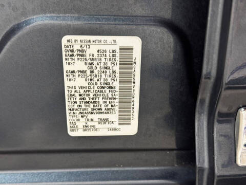 2013 Nissan Rogue SV w/SL Package