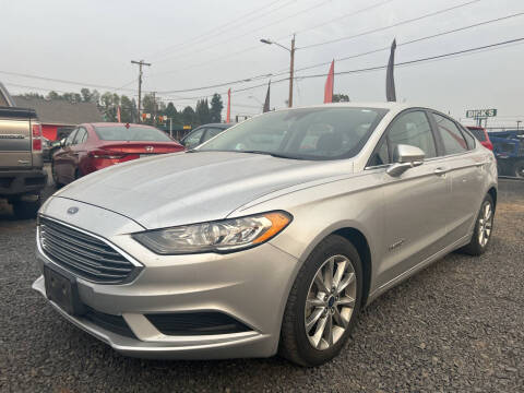 2017 Ford Fusion Hybrid for sale at Universal Auto Sales Inc in Salem OR