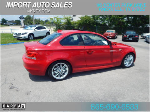 2012 BMW 1 Series 128i