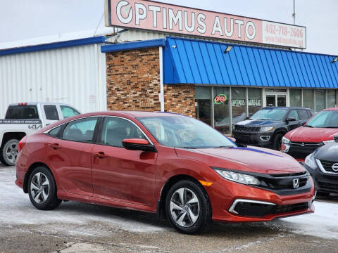 2020 Honda Civic for sale at Optimus Auto in Omaha NE
