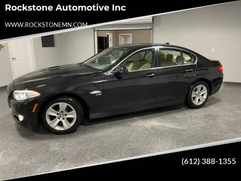 2012 BMW 5 Series for sale at Rockstone Automotive Inc in Buffalo MN