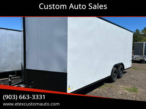 2025 Continental Cargo 8.5x20 TA3 Enclosed Trailer for sale at Custom Auto Sales - TRAILERS in Longview TX