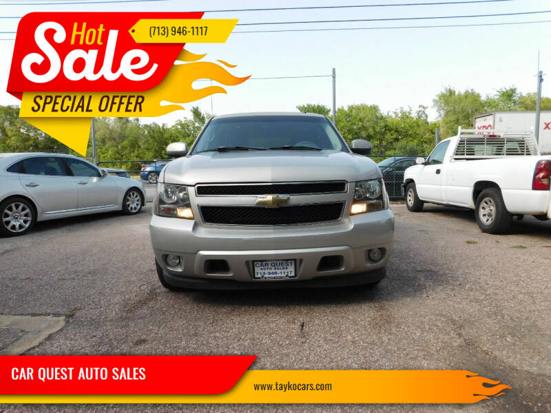 2007 Chevrolet Tahoe for sale at CAR QUEST AUTO SALES in Houston TX
