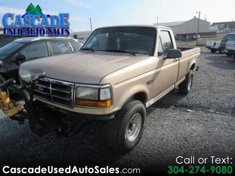 1996 Ford F-150 for sale at Cascade Used Auto Sales in Martinsburg WV