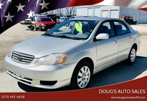 2004 Toyota Corolla for sale at Doug's Auto Sales in Columbia MO