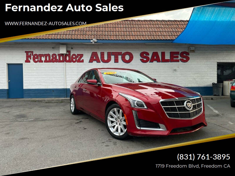 2014 Cadillac CTS for sale at Fernandez Auto Sales in Freedom CA