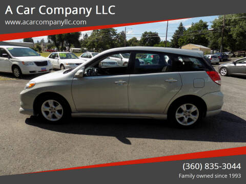 2004 Toyota Matrix for sale at A Car Company LLC in Washougal WA