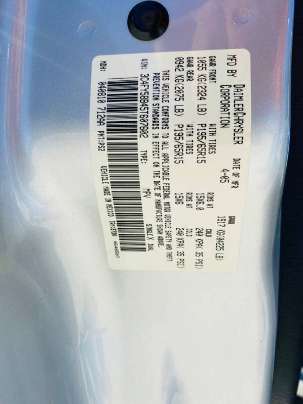 2005 Chrysler PT Cruiser Touring