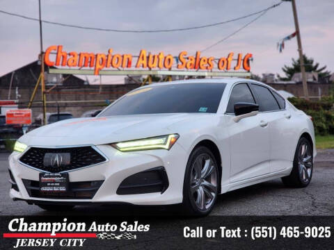 2021 Acura TLX for sale at CHAMPION AUTO SALES OF JERSEY CITY in Jersey City NJ