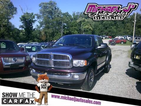 2005 Dodge Ram Pickup 1500 for sale at MICHAEL J'S AUTO SALES in Cleves OH
