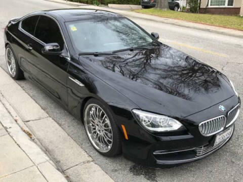 2012 BMW 6 Series for sale at CAR CITY SALES in La Crescenta CA