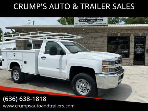 2015 Chevrolet Silverado 2500HD for sale at CRUMP'S AUTO & TRAILER SALES in Crystal City MO