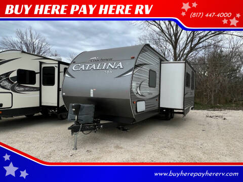 2018 Coachmen Catalina 281DDS for sale at BUY HERE PAY HERE RV in Burleson TX