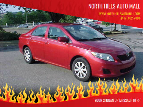 2009 Toyota Corolla for sale at North Hills Auto Mall in Pittsburgh PA