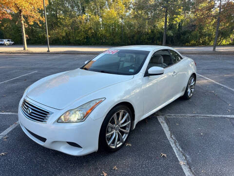 2010 Infiniti G37 Convertible for sale at Import Auto Mall in Greenville SC