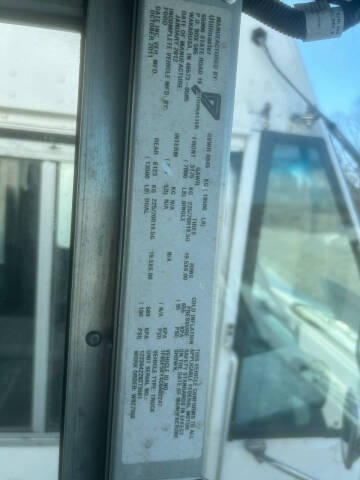 2012 Ford Stripped Chassis